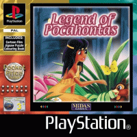 Legend of Pocahontas PAL Playstation  box art